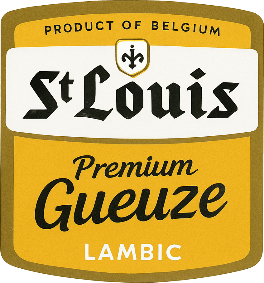 Etiket van St. Louis Gueuze