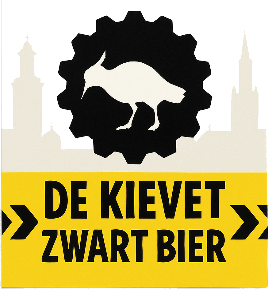 Etiket van De Klep Naate Raaf