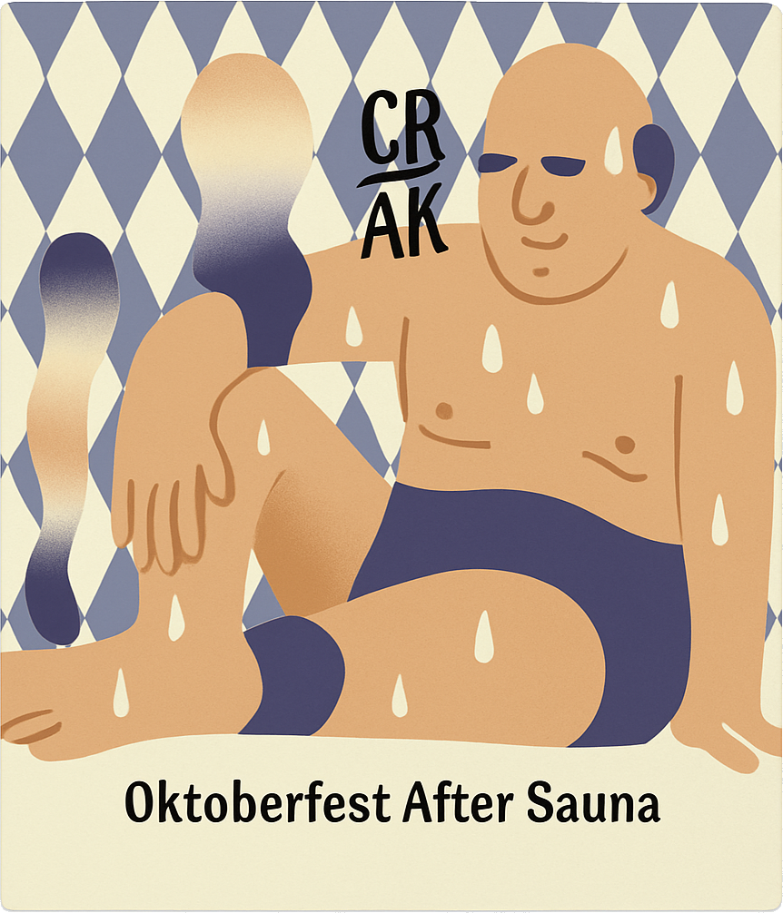 Etiket van CRAK Oktoberfest After Sauna