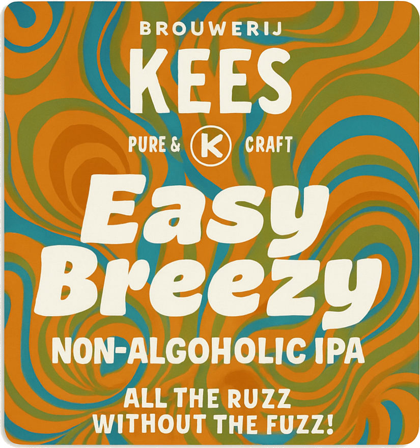 Etiket van Kees Easy Breezy