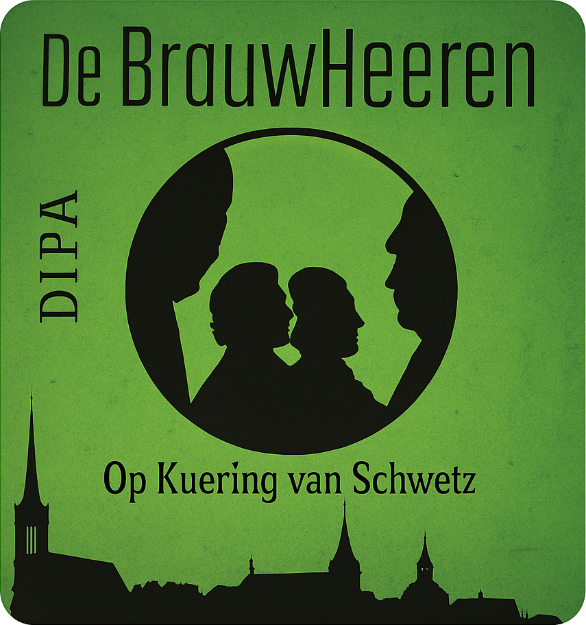 Etiket van De 2 Brouwheeren D'r Kunning van Schweberig