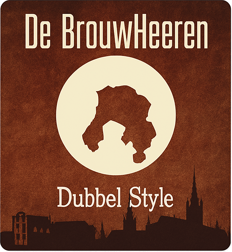 Etiket van De 2 Brouwheeren Dieke Sjtee