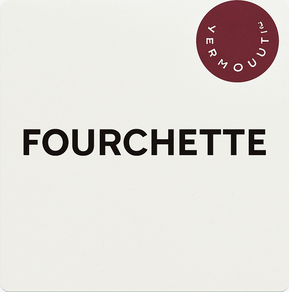 Etiket van Fourchette Grand Cru 2024 Vermouth BA