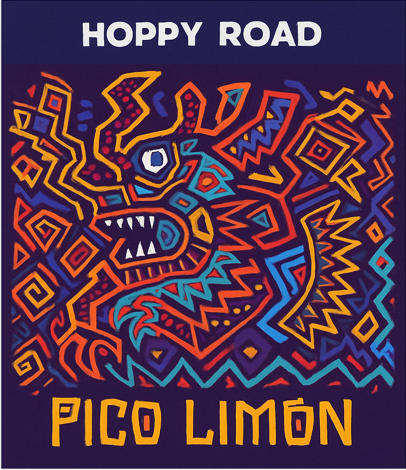 Etiket van Hoppy Road Pico Limon