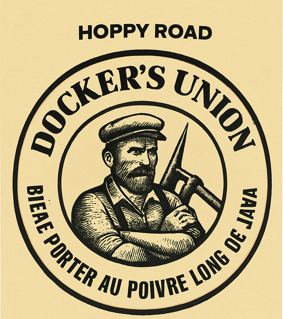 Etiket van Hoppy Road Docker's Union