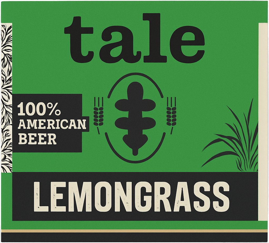 Etiket van tale Lemongrass