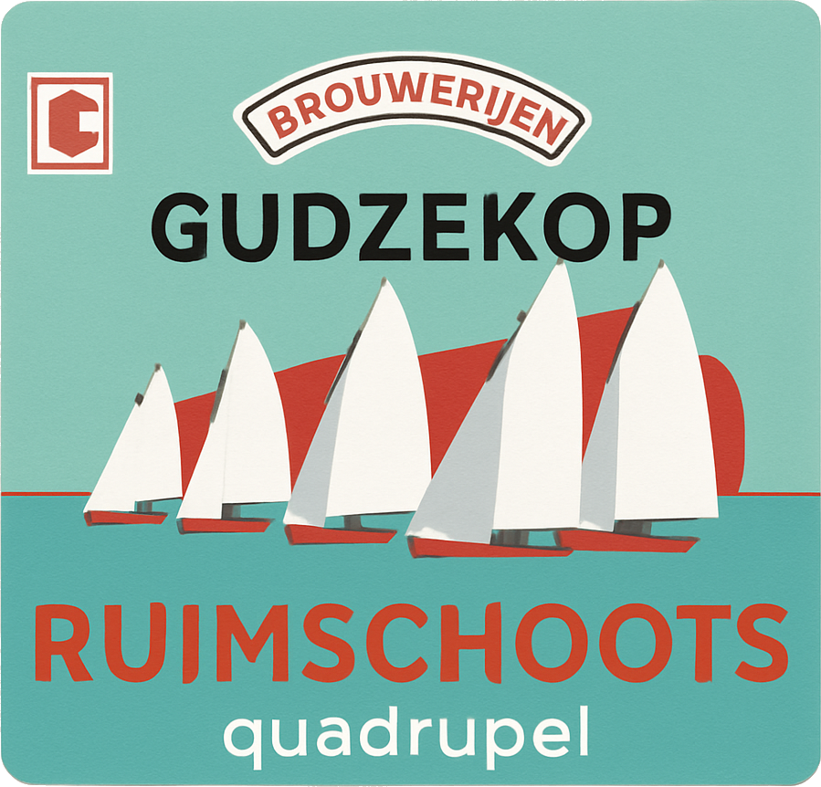 Etiket van Gudzekop Ruimschoots