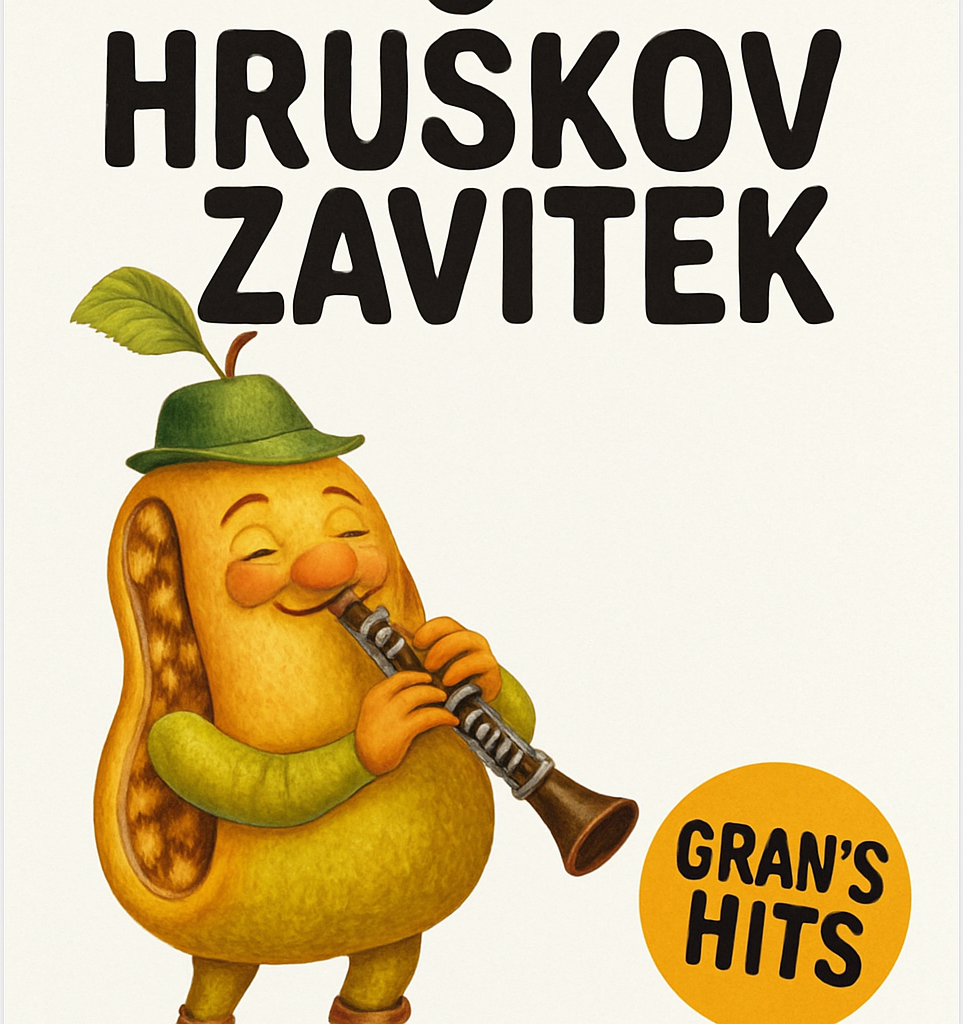 Etiket van Clef Hruškov Zavitek