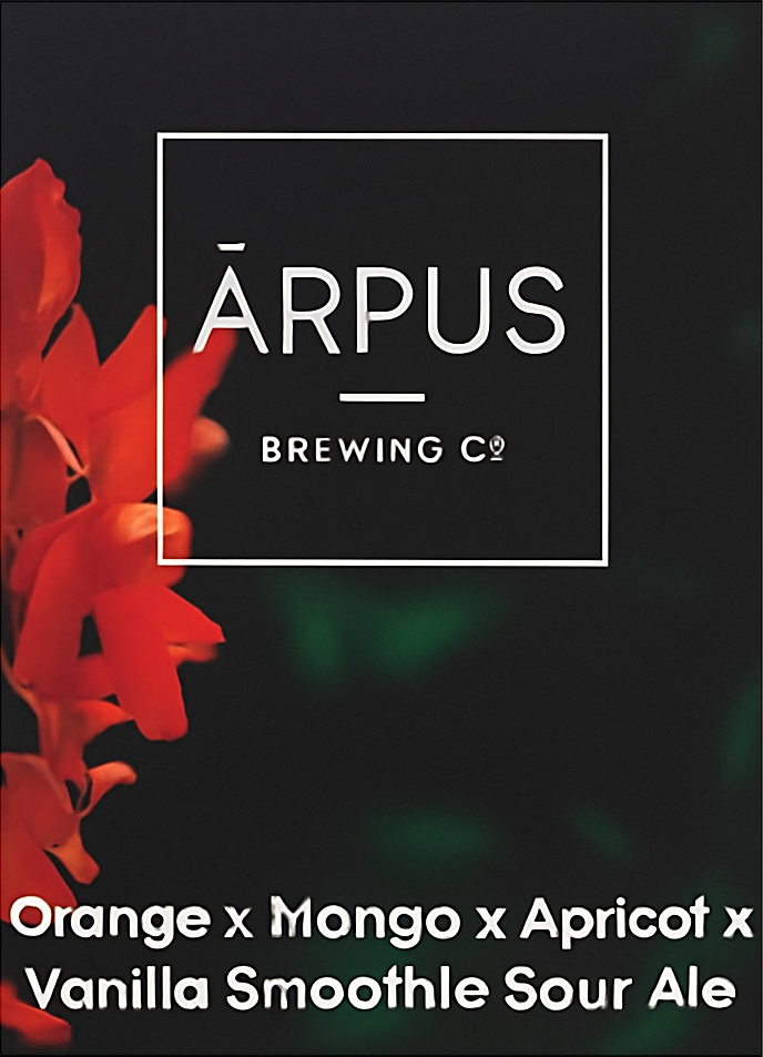 Etiket van Arpus Orange x Mango x Apricot x Vanilla Smoothie Sour Ale