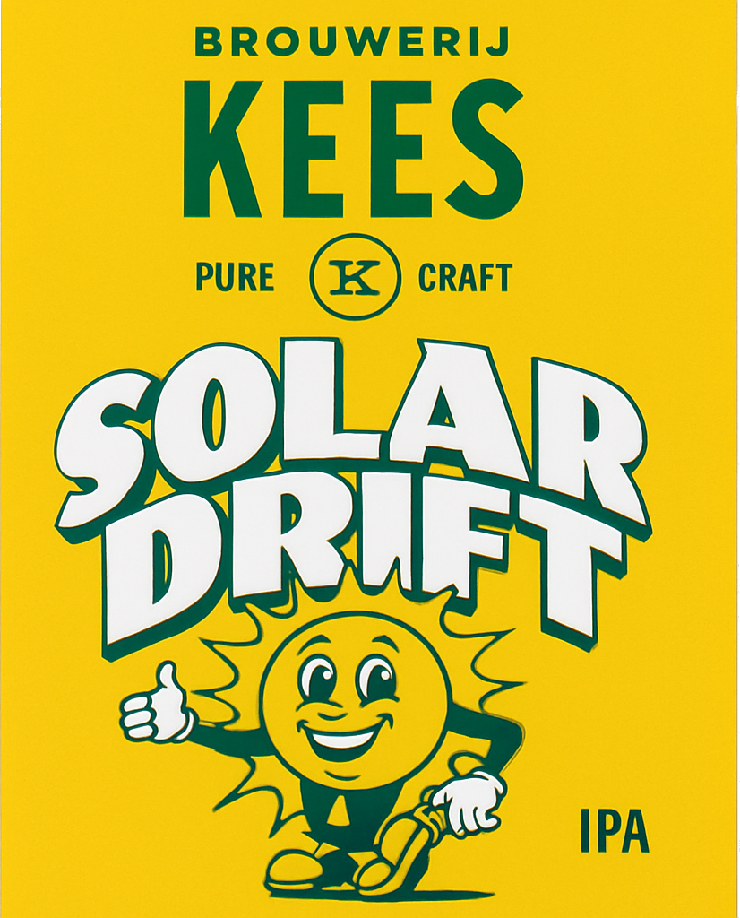 Etiket van Kees Solar Drift