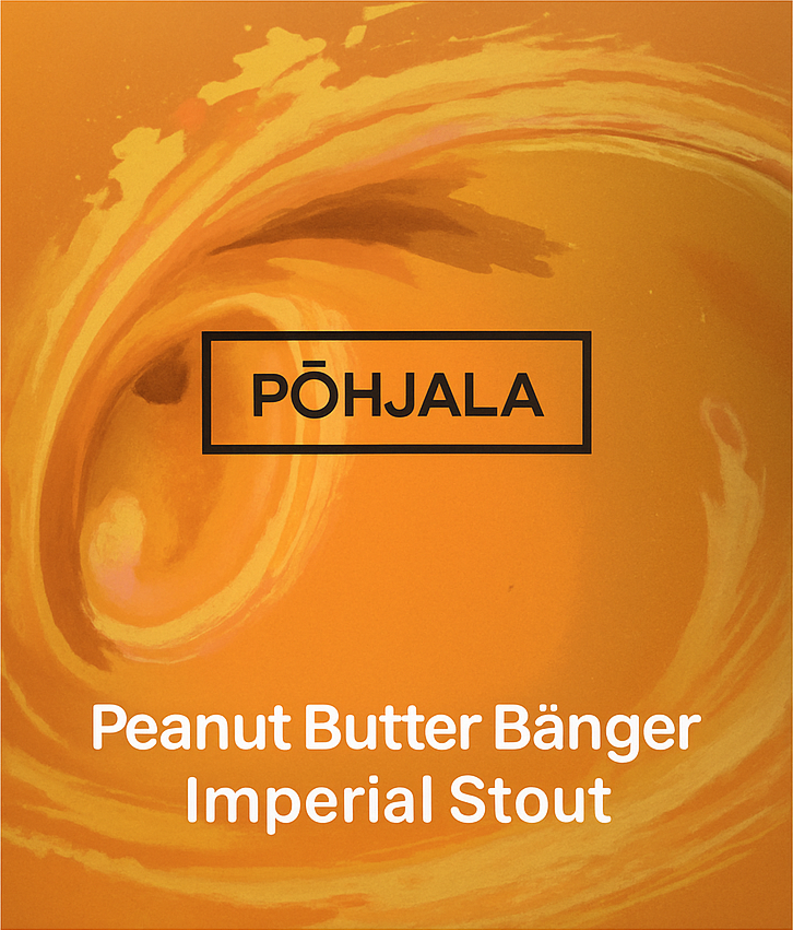 Etiket van Põhjala Peanut Butter Bänger