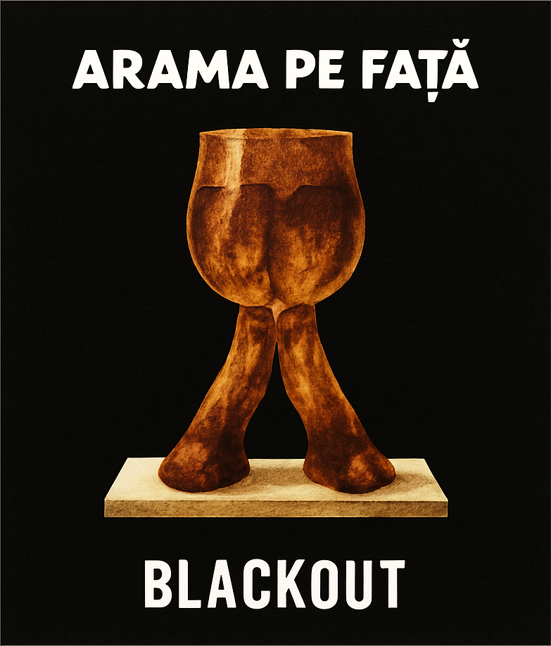 Etiket van Blackout Brewing Arama Pe Fata Saint Augustine BA