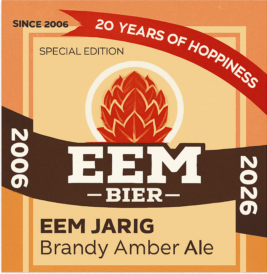 Etiket van Eembier Jarig 2006-2026