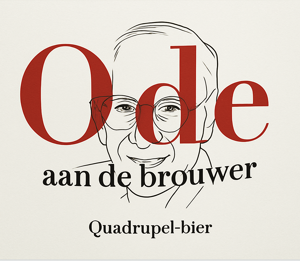 Etiket van Contreras Ode aan de Brouwer