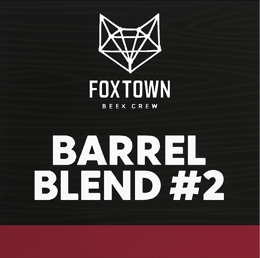 Etiket van Foxtown Barrel Blend #2