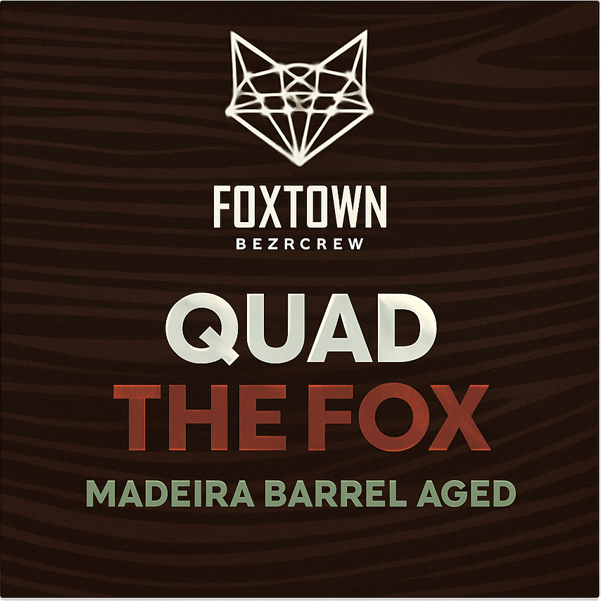 Etiket van Foxtown Quad the Fox Madeira BA