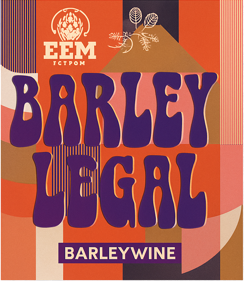 Etiket van Eembier x Epe Bier Collectief Barley Legal