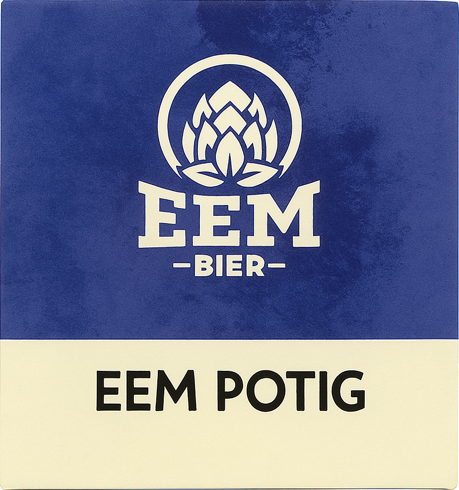 Etiket van Eembier Potig