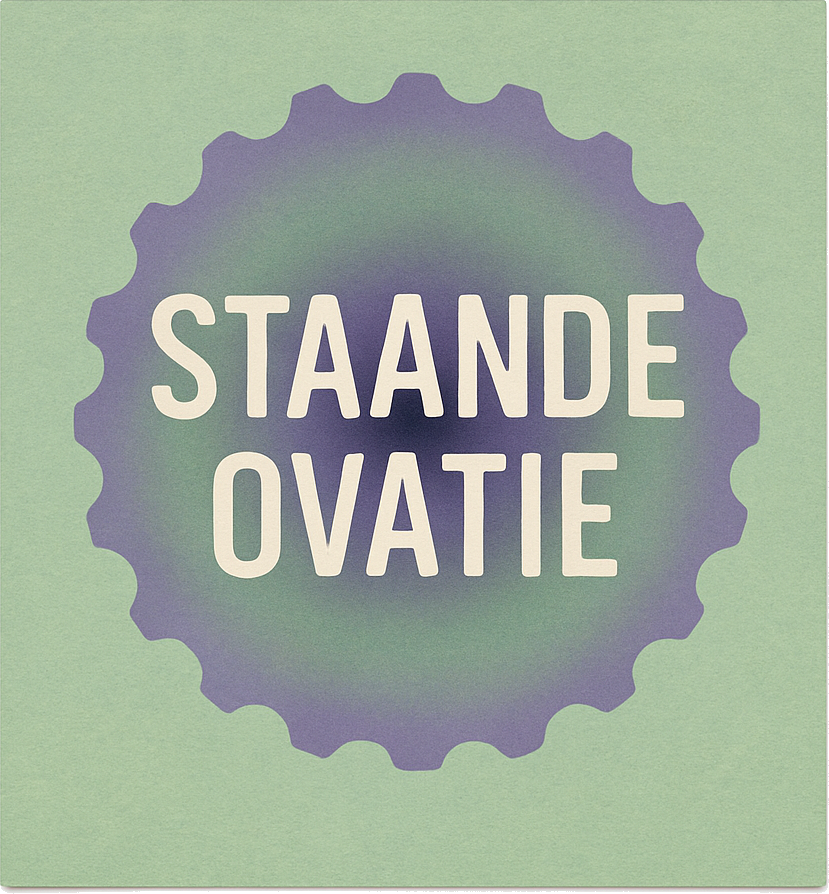 Etiket van Eembier Staande Ovatie Blond