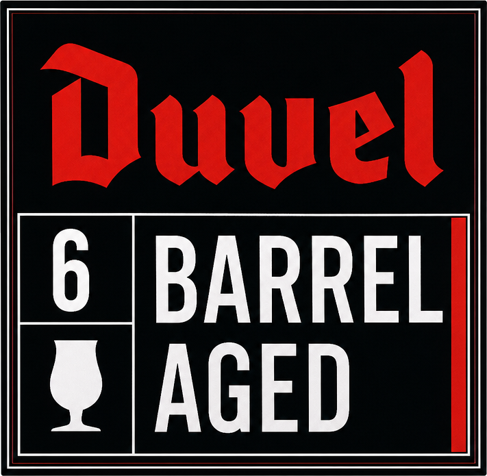 Etiket van Duvel Barrel Aged 2018 Batch 3