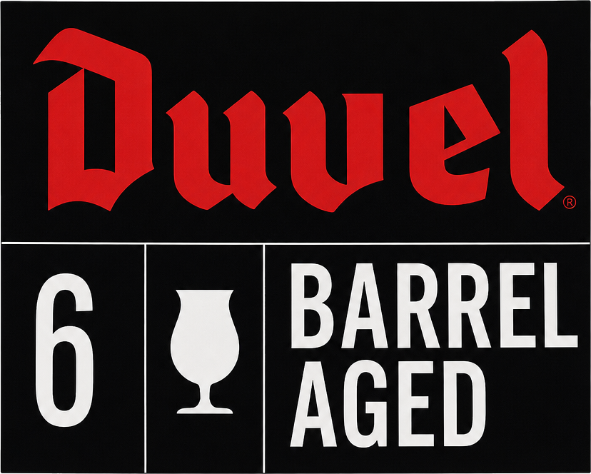 Etiket van Duvel Barrel Aged 2024 Kentucky Bourbon Edition