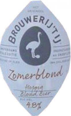Zomerblond brouwerij t ij