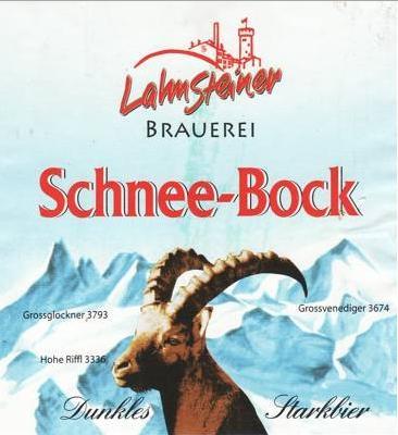 Lahnsteiner Schnee-Bock - Een Duits donker Bockbier