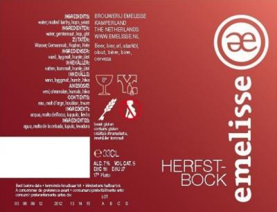 Emelisse Herfstbok - Mooi amberrood gekleurd bokbier