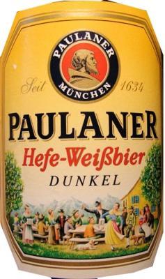 Paulaner Weisse Dunkel - Heerlijk zomers bier Paulaner Weisse Dunkel - Heerlijk zomers bier