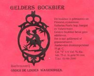 Gelders Bock Bier Gelders Bock Bier
