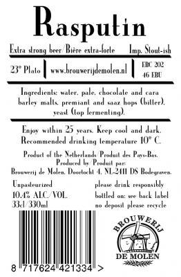 Rasputin etiket