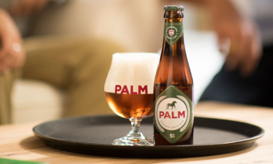 Landschap bijeenkomst Geweldige eik Palm bolglas 25 cl | bierglas voor amber bier | biernet.nl