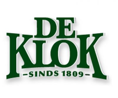 Klok met logo