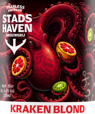 Kraken Blond speciaalbier logo