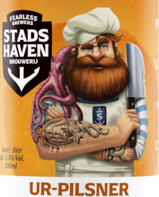 Stadshaven UR Pilsner logo