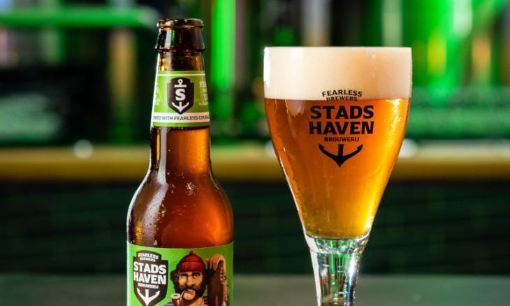 Stadshaven IPA uitgeschonken in glas