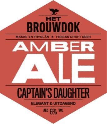 Logo Captains Daughter Amber Ale bier
