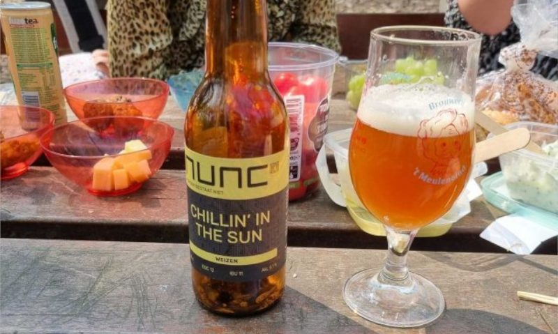 NUNC Chillin in the sun bier