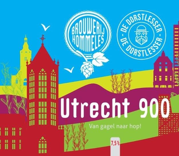 900 jaar Utrecht bier logo