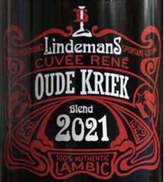 Lindemans oude kriek cuvee rene logo Lindemans oude kriek cuvee rene logo