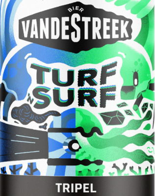 Vandestreek turf and surf logo