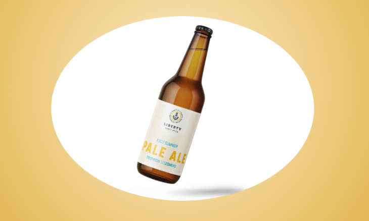 Liberty Pale Ale zwevend flesje