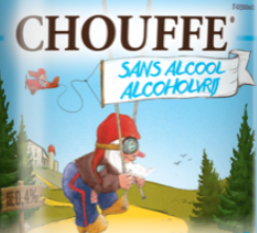 Chouffe alcoholvrij logo Chouffe alcoholvrij logo
