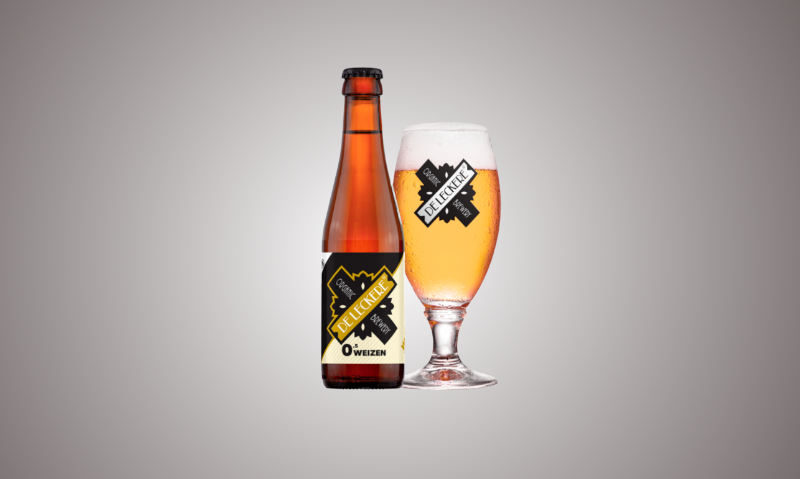 De Leckere 0.5 Weizen fles en glas De Leckere 0.5 Weizen fles en glas