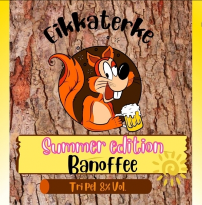 Banoffee Tripel van Brouwerie Eikkaterke logo Banoffee Tripel van Brouwerie Eikkaterke logo