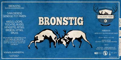 Bronstig oude Etiket Bronstig oude Etiket