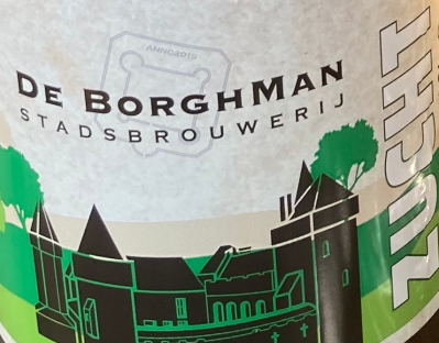 Zucht bier van Stadsbrouwerij de Borghman logo