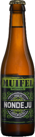 Muifel Nondeju bierflesje Muifel Nondeju bierflesje