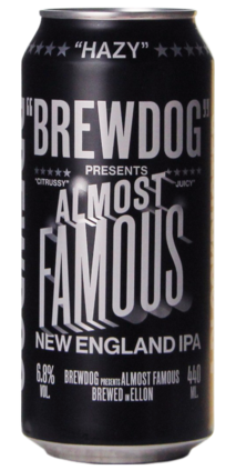 BrewDog Almost Famous blik