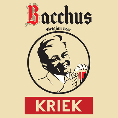 Bacchus Kriekenbier logo Bacchus Kriekenbier logo
